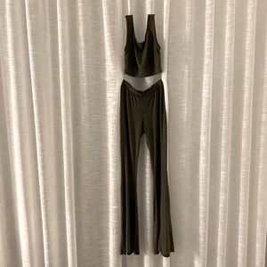 Olive Green Two piece Set!